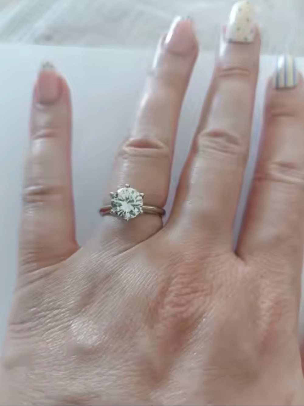 New Ring! Sterling Silver Pink Cubic Zirconia Ring Size: 7; 7.5; 8 available - Picture 9 of 16